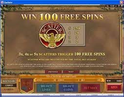 Gladiator microgaming free spins