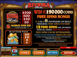 Riviera Riches free spins