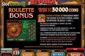 Riviera Riches roulette bonus