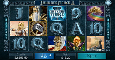 Thunderstruck II symbols