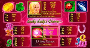 lucky ladys charm deluxe paytable
