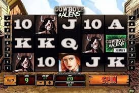 Cowboys and Aliens Slot