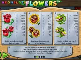 Flowers paytable